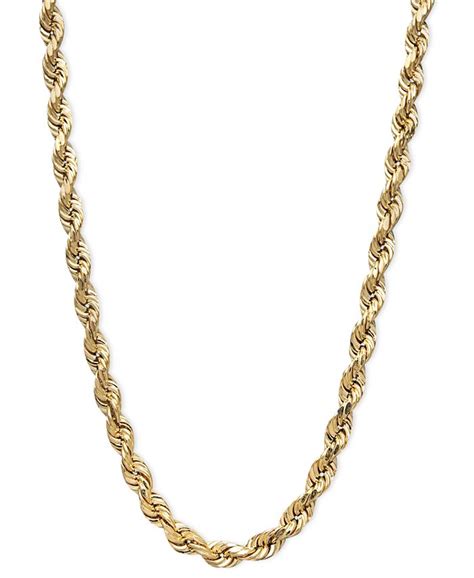 macy's 14k gold chain